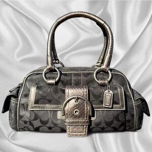Vintage Coach Soho Satchel Snakeskin Limited Edition